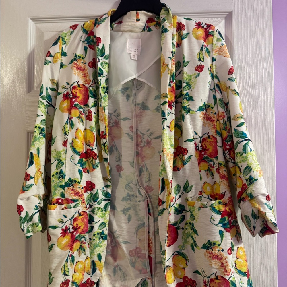 Lauren Conrad floral Women's blazer